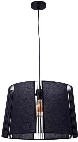Светильник подвесной TK Lighting CARMEN BLACK 1x60 Вт E27 черный 1547 