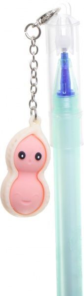 Ручка гелевая пиши-стирай Орешки бирюзовая 