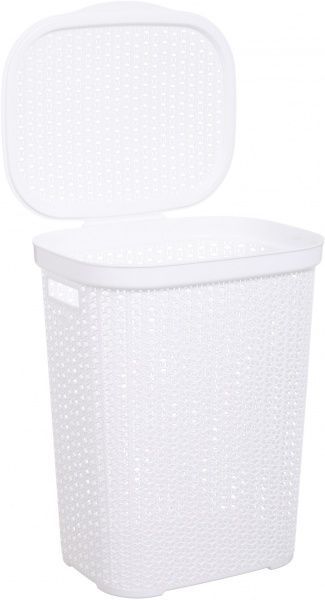 Корзина для белья FLOsoft 50 л белая