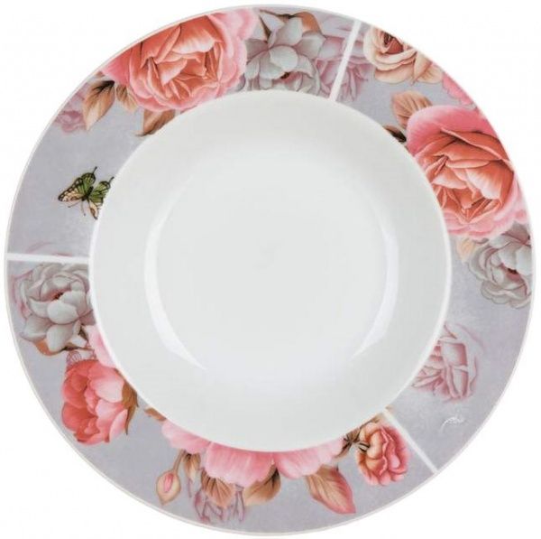 Набір тарілок Rosetta 6 персон 18 шт. Banquet