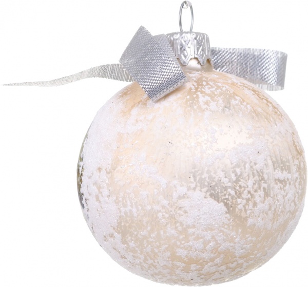 Шар новогодний символ года декупаж d 60 мм в ассортименте