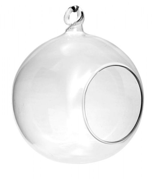 Подсвечник стеклянный d10 см Pako-If