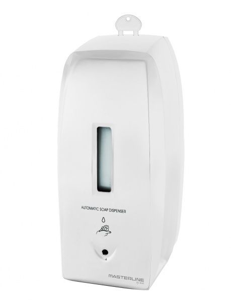 Дозатор для рідкого мила автоматичний Bisk AL1, 1000 мл, білий