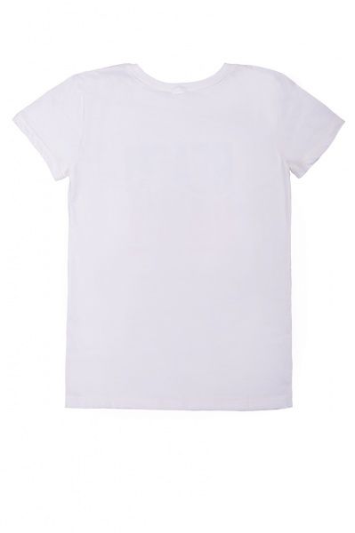 Футболка для хлопчиків Luna Kids з принтом Stay Chill р.128 білий 