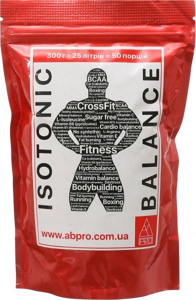 Напій ізотонічний AB PRO ISOTONIC BALANCE grapefruit 300 г