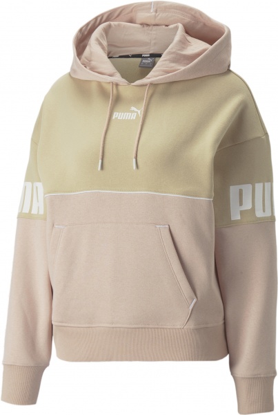 Джемпер Puma POWER COLORBLOCK HOODIE FL 84995267 р. XS бежевий