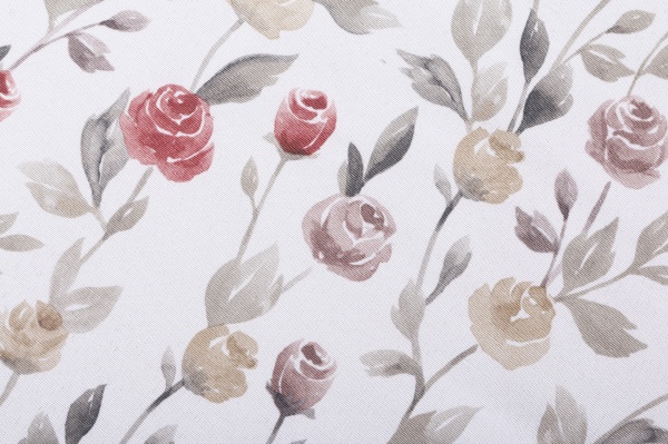 Скатерть Talasa 140x220 см белый с рисунком Luna 