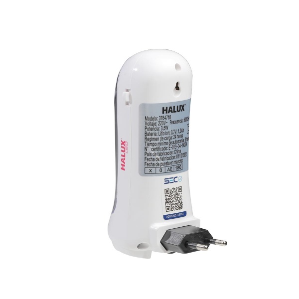 Фонарик аккумуляторный HALUX GL-3764710 белый