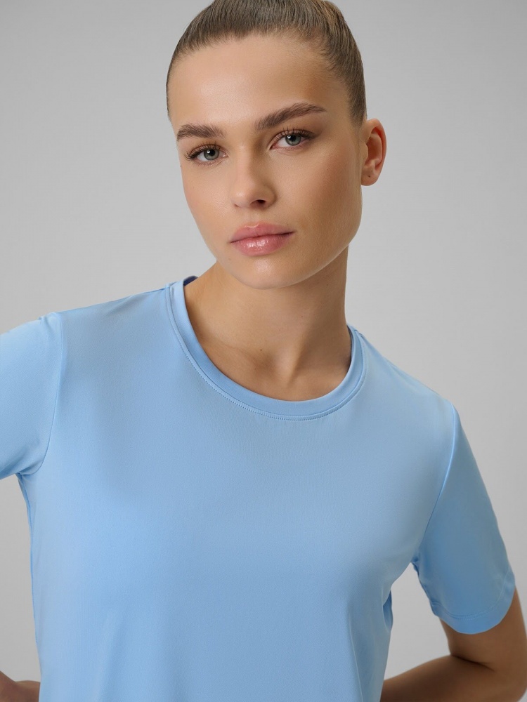 Футболка 4F TSHIRT FNK F1847 4FWSS26TFTSF1847-33S р.L голубой