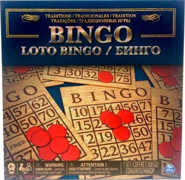 Игра настольная Spin Master Бинго SM98375/6038108
