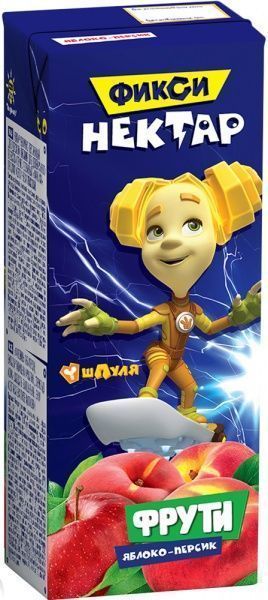 Нектар Фиксики Яблоко-персик 200 мл