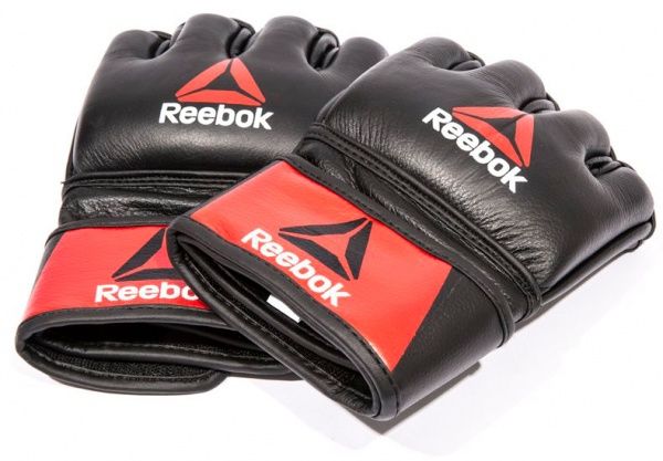 Рукавички для MMA Reebok RSCB-10330RDBK SS19 р. L червоний із чорним