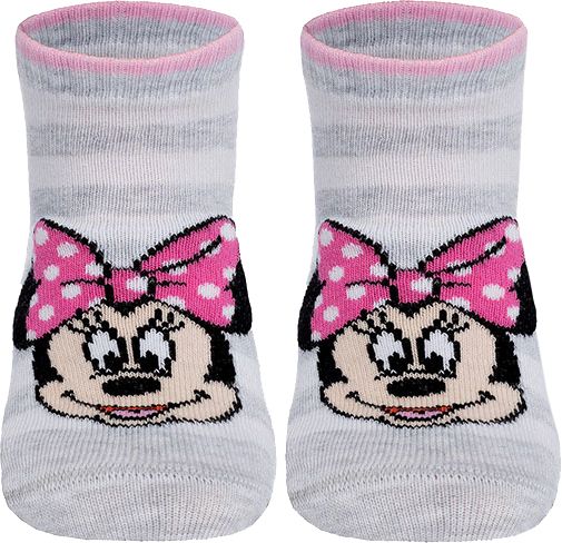 Носки детские Conte-Kids Disney Минни Маус 343 17С-127СПМ р.16 светло-серый 