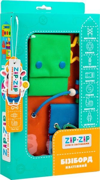 Розвивальний бізіборд Vladi Toys настінний ZZ1000-01