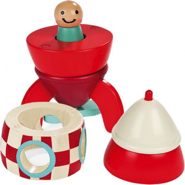 Конструктор магнітний Janod Ракета J05207