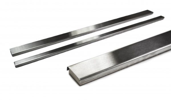 Плитка Grand Kerama Бордюр Chrome матовий 1096 2,9х60 