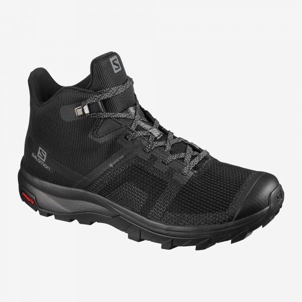Ботинки Salomon OUTline Prism mid GTX W Bk/Quiet S L41121100 р. UK 6 черный