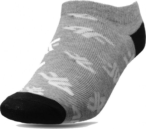 Шкарпетки 4F J4L21-JSOM501-10S+25M+21S чорно-сіро-білий р.32-35