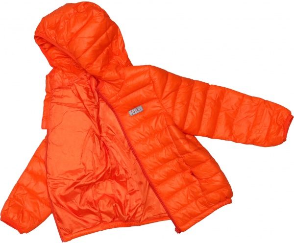 Куртка детская для девочки JOIKS р.104 оранжевый KD-01 
