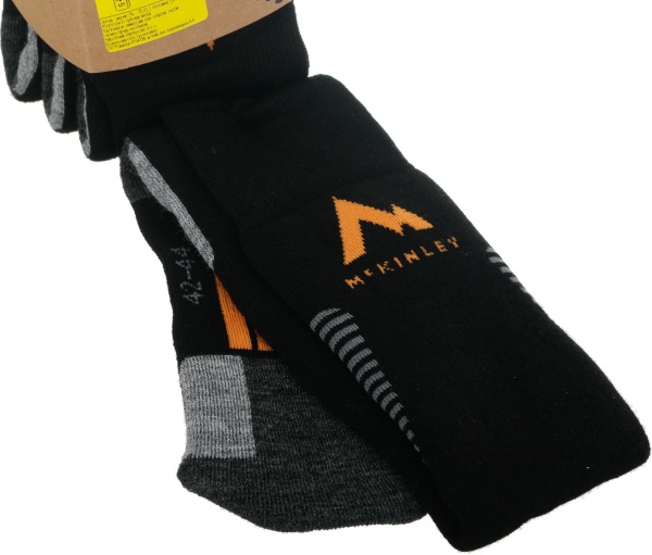 Носки McKinley Denny ux 2-pack McK 408440-904050 р.42-44 черный