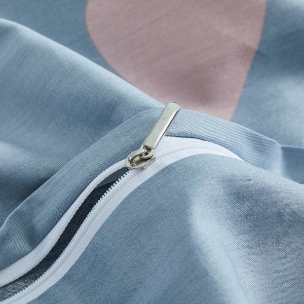 Комплект постельного белья Fat cats 1,5 синий с рисунком La Nuit 