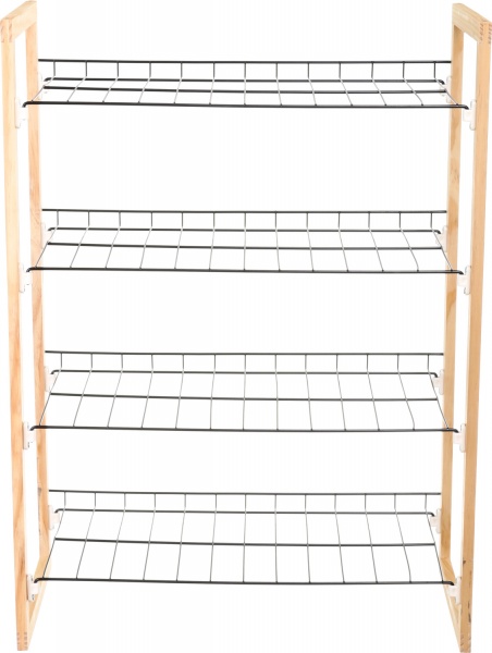 Підставка для взуття 4 рівня CR00283 300x575x795 мм коричневий 