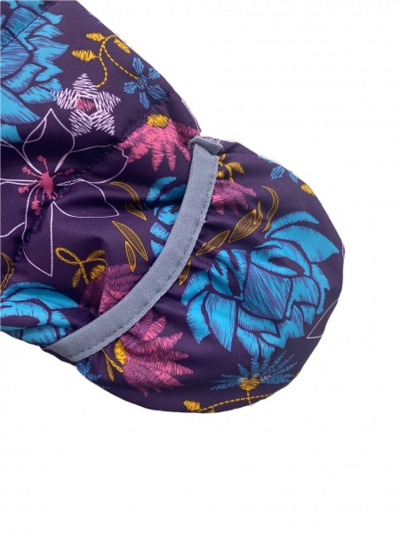 Комбінезон для дівчаток JOIKS Квітка фіолетовий р.74 KGS-28/2 