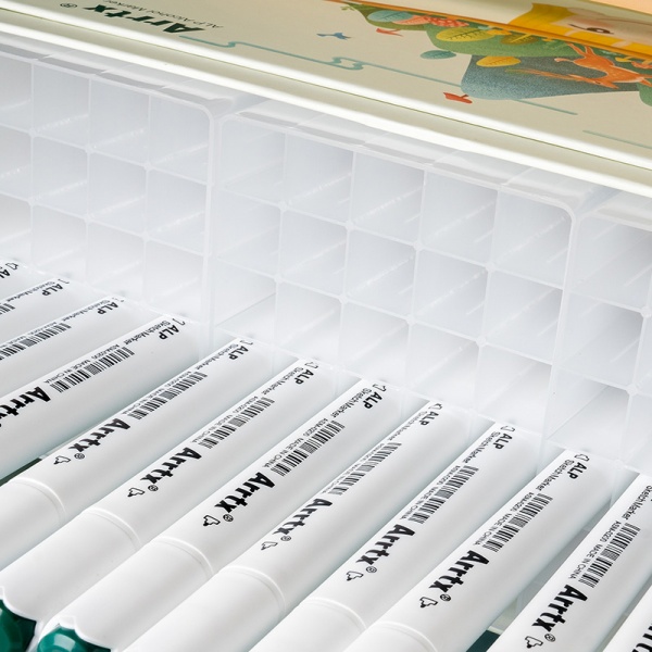 Набор спиртовых маркеров Arrtx Alp ASM-0290B 90 цветов LC302475 