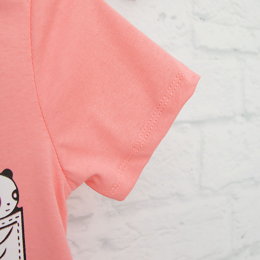 Ночная рубашка для девочек Blanka Карман р.104-116 терракотовый 110500