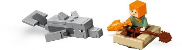 Конструктор LEGO Minecraft Приключения на пиратском корабле 21152