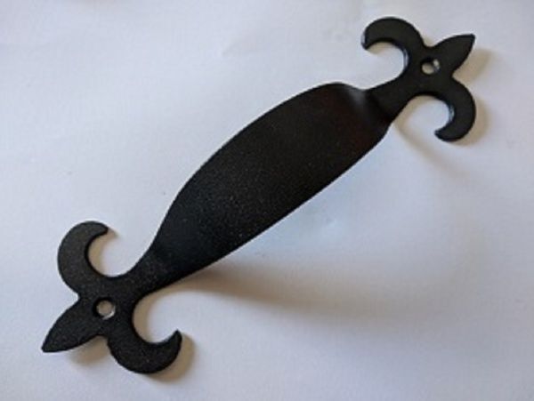 Ручка меблева Фльор 225x65x2 мм без замикання чорний