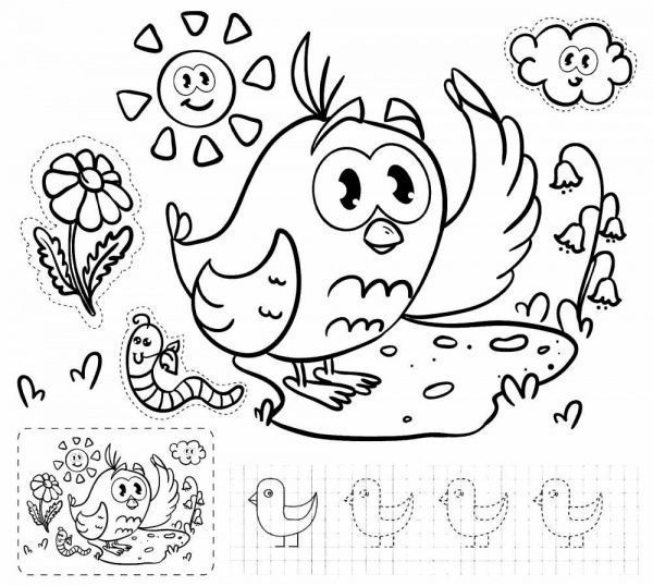 Книга «Чудо-розмальовки. Кіт на Місяці» 978-617-7277-30-8