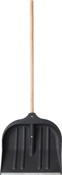 Лопата для снігу Lion велика з держаком-ручкою