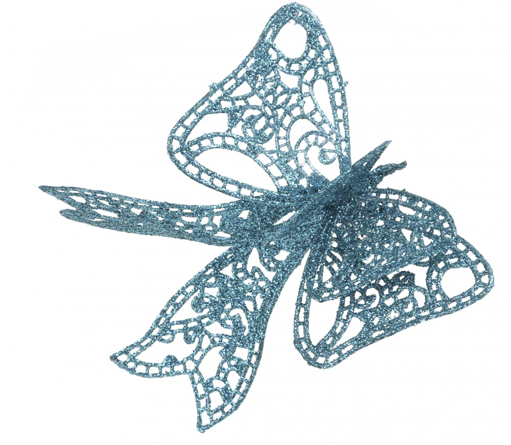 Декорація новорічна Бант 20 см в асортименті EPI-EYK4-1049