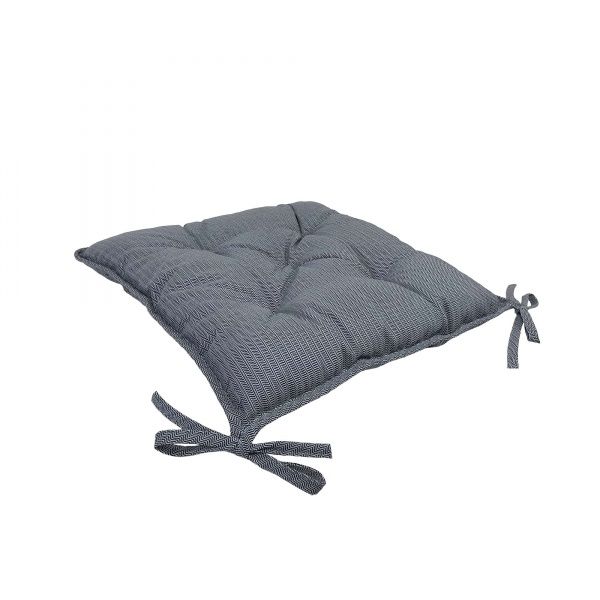 Подушка на стул ФРЕГАТ синяя волна La Nuit