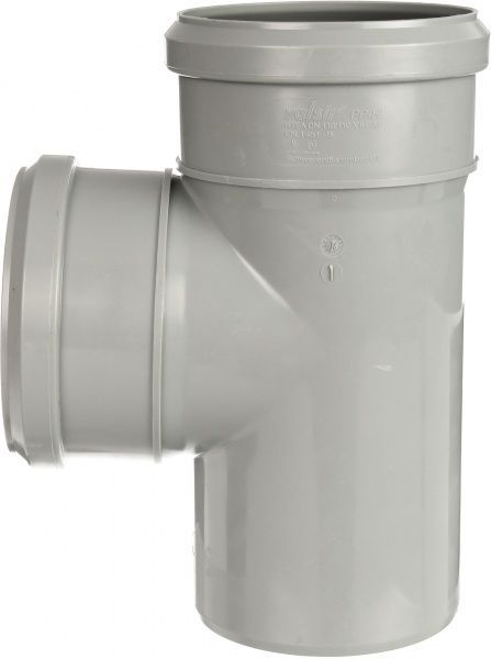 Трійник каналізаційний ПП Valsir Valsir d100х100x87°