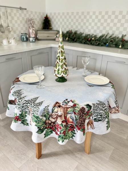 Скатерть SQUIRREL-180D Limaso 