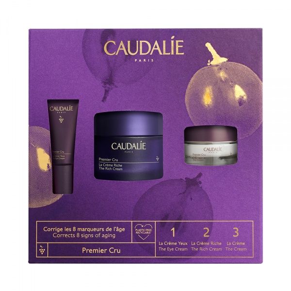 Набор подарочный унисекс Caudalie Premier Cru Rich