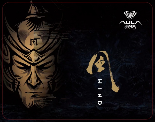 Коврик для мышки Aula MP-W Wind Mouse Pad Black (6948391215105) 