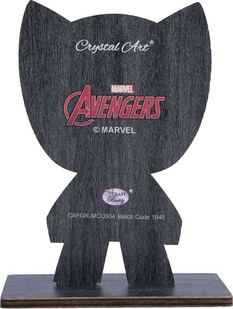 Набір для творчості Crystal Art Art Чорна пантера CAFGR-MCU004