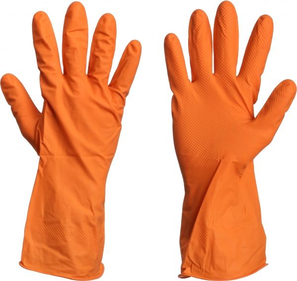 Перчатки Doloni хозяйственные с покрытием латекс XL (10)