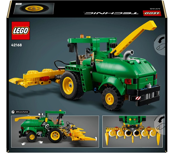 Конструктор LEGO Technic Кормособирательный комбайн John Deere 9700 42168