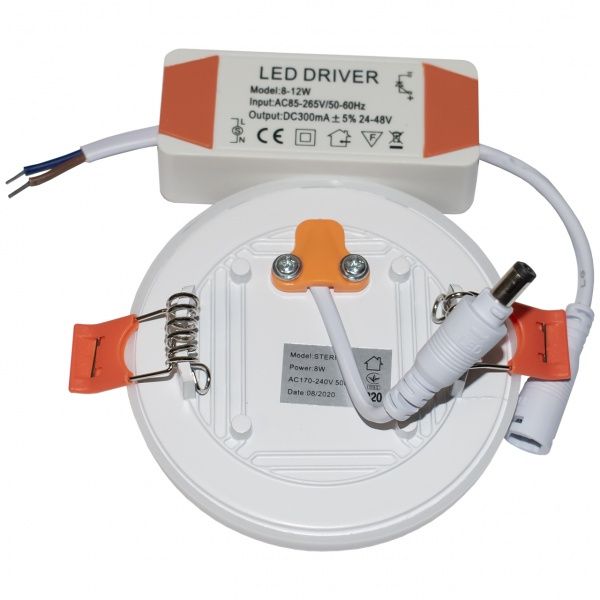 Светильник точечный Hopfen Stern LED 8R 2 шт./уп. 8 Вт 4000 К белый 