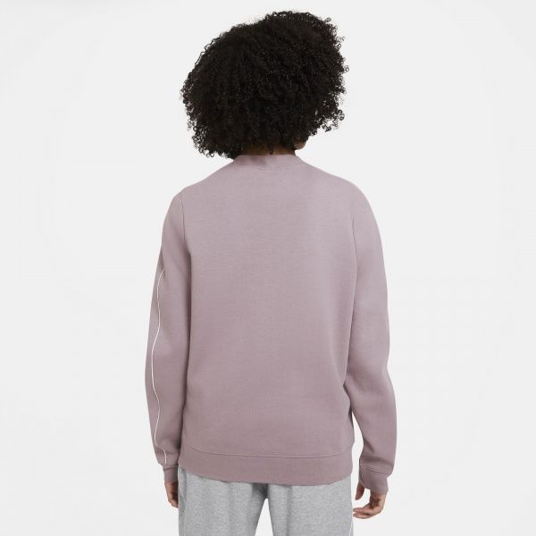 Свитшот Nike W NSW CREW MLNM FLC CZ8336-531 р. 2XL розовый