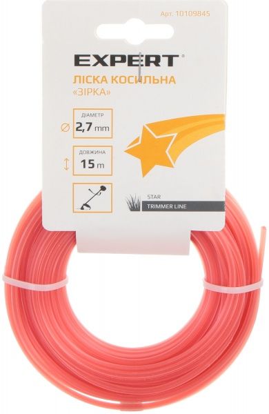Леска косильная Expert Garden Звезда 2,7 мм