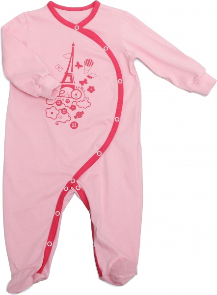 Комбинезон для девочки Модний Карапуз р.74 розовый 303-00021-2 