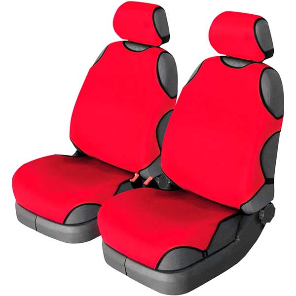Набір чохлів-майок для сидінь 2 шт.  BELTEX Delux червоний