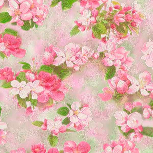 Шпалери зі спіненого вінілу Слов'янські шпалери Expromt Сакура 5696-04 0,53x10,05 м 