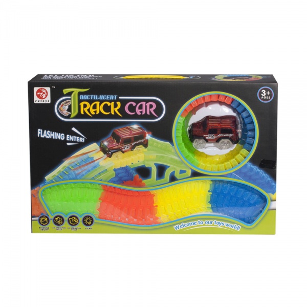 Ігровий набір Maya Toys Машинка з гоночним треком 7203