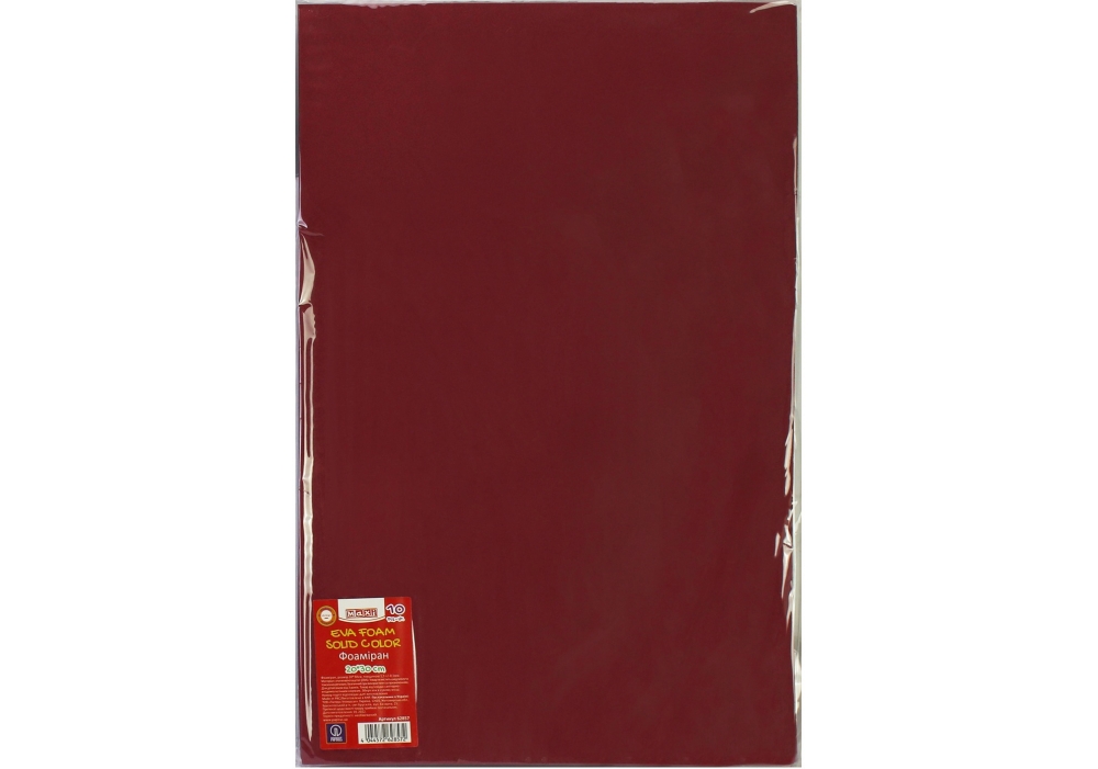 Фоамиран Maxi MX62857 1,3 мм 20x30 см бордовый